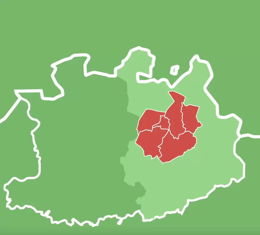 kordia Situering Kordia in ruimere gebied